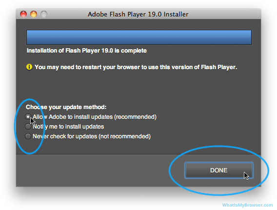 flash player mac os x 10.12
